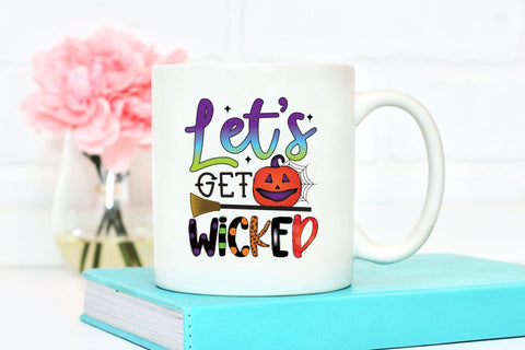Let's Get Wicked | Halloween PNG Sublimation Sublimation CraftLabSVG 