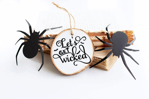 Let's Get Wicked Halloween SVG SVG Pickled Thistle Creative 