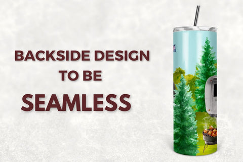 SSC Designs | Let's Go Camping Drink Tumbler