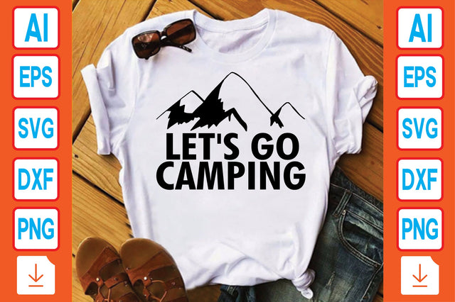 Let's Go Camping SVG Craftlabsvg24 