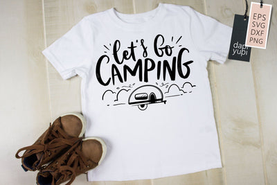 Let's Go Camping SVG dapiyupi store 