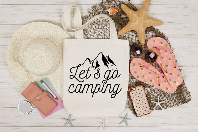 Let's go camping SVG SVGista 