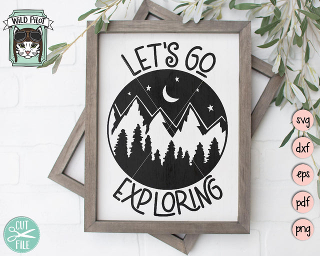 Let’s Go Exploring SVG Cut File SVG Wild Pilot 