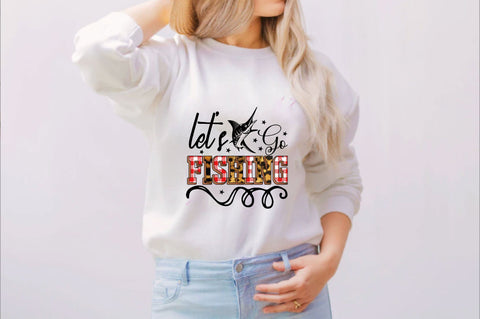 Let’s Go Fishing Sublimation SVGArt 