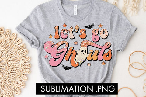 Let's Go Ghouls Halloween Sublimation PNG SVG Freeling Design House 