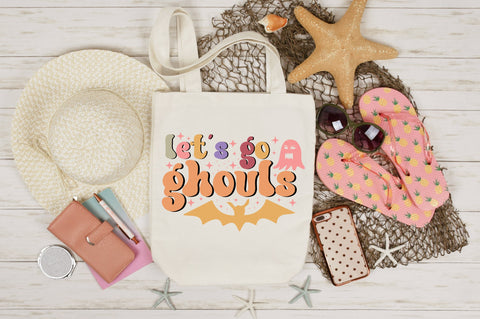 Let's Go Ghouls Halloween SVG Design SVG designartist 
