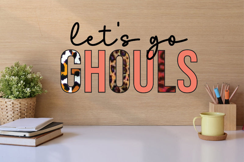 Let's Go Ghouls sublimation Sublimation SVGista 