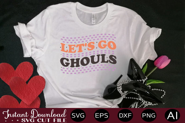 Let's Go Ghouls Svg Cut File SVG designmaster24 
