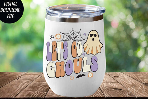 Let's go ghouls svg, Halloween ghost shirt, Halloween party t shirt svg, Halloween gift shirt, cut files, Happy Halloween cricut SVG Isabella Machell 