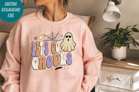 Let's go ghouls svg, Halloween ghost shirt, Halloween party t shirt svg, Halloween gift shirt, cut files, Happy Halloween cricut SVG Isabella Machell 