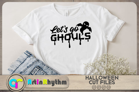 Let's go ghouls SVG, Halloween ghost SVG SVG Artinrhythm shop 