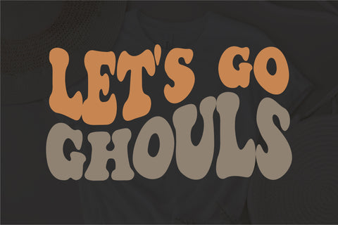 Let's Go Ghouls svg, Halloween svg, Fall svg, Womens Halloween svg, Ghost svg, Ghost svg, Spooky svg, Let's Go Ghouls Tee SVG Fauz 