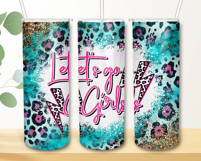 Let’s go girls 20 oz Tumbler wrap design, Tumbler sublimations, tumbler png design, Desert tumbler design, Western sublimation Sublimation sassyprint 