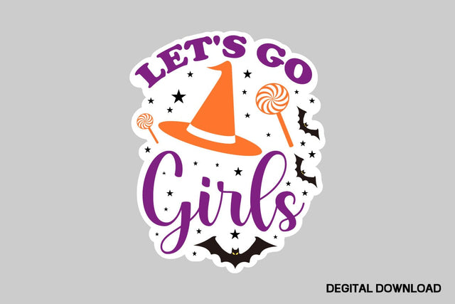 Let's Go Girls Svg SVG designmaster24 