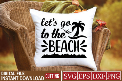 Let’s Go To The Beach SVG Craftlabsvg24 