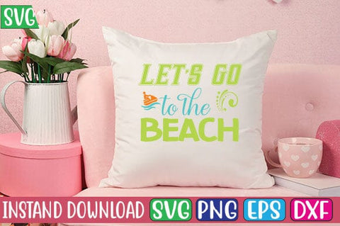 Let's Go to the Beach SVG Cut File SVG Studio Innate 