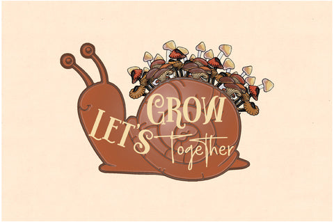 Let's Grow Together Sublimation Sublimation Jagonath Roy 