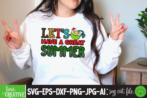 Let's Have a Great Summer Sublimation PNG Sublimation Insomnia Std 