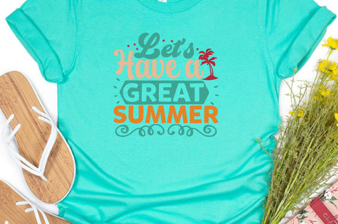Let's Have a Great Summer Sublimation SVGArt 