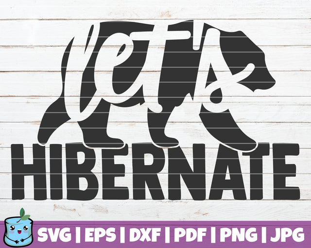 Let's Hibernate SVG MintyMarshmallows 