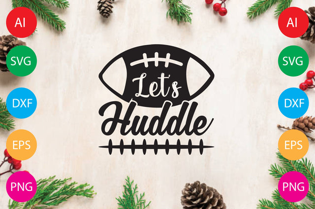 Let's Huddle SVG CraftlabSvg29 