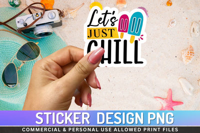 Lets just chill Sublimation PNG Sublimation Regulrcrative 
