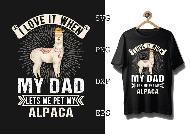 Lets Me Pet My Alpaca Svg, Alpaca Svg, Cute Llama Svg, Girl Llama, Svg SVG DesignTShirt 