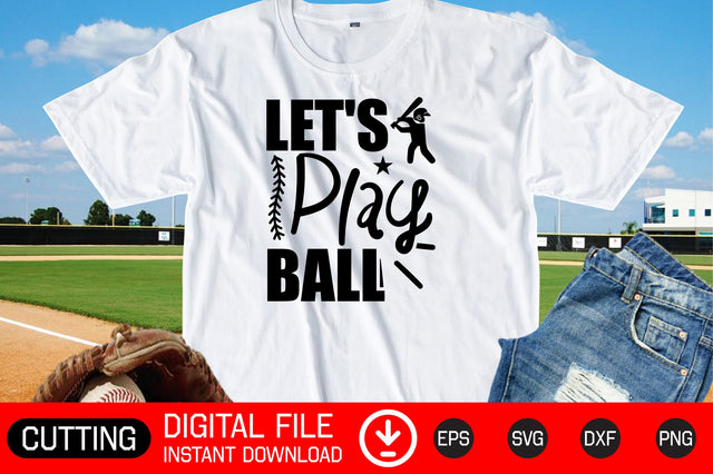 Let's Play Ball SVG cut files SVG CraftlabSvg29 