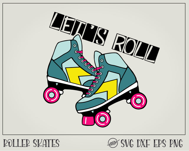 Let's roll - Roller skates from the 80's SVG Boertiek 