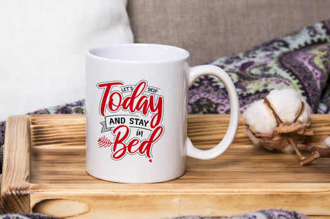 Let's Skip Today And Stay In Bed, Anti Valentines SVG SVG futivesvg 