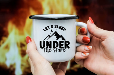 Let's sleep under the stars, camping svg SVG MD mominul islam 