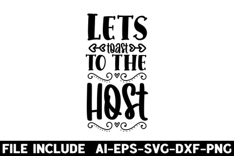 Lets toast to the host SVG Rupkotha 