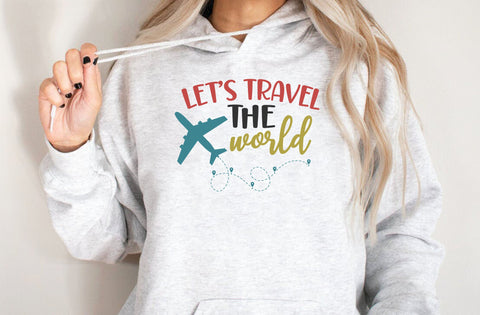 Lets Travel the World, Travel T-shirt, Vacation Tee, Travel the World Shirt, Travel Gift, Summer Vacation Shirts, Summer Shirts SVG MD mominul islam 
