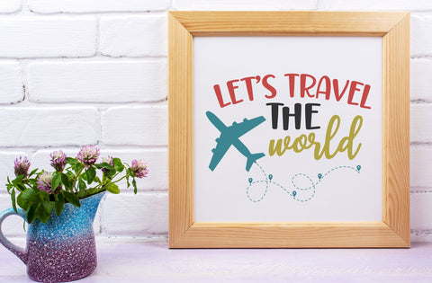 Lets Travel the World, Travel T-shirt, Vacation Tee, Travel the World Shirt, Travel Gift, Summer Vacation Shirts, Summer Shirts SVG MD mominul islam 