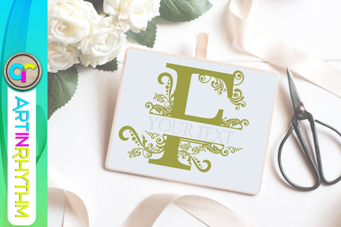 letter f, f monogram, split monogram svg, SVG Artinrhythm shop 