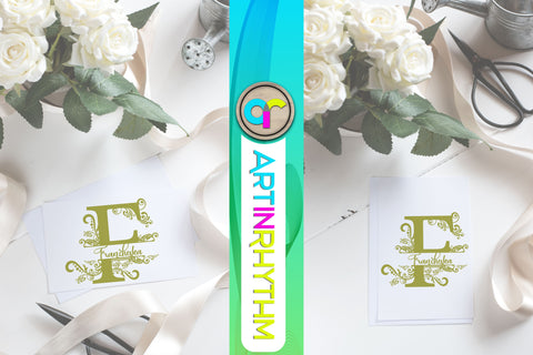 letter f, f monogram, split monogram svg, SVG Artinrhythm shop 