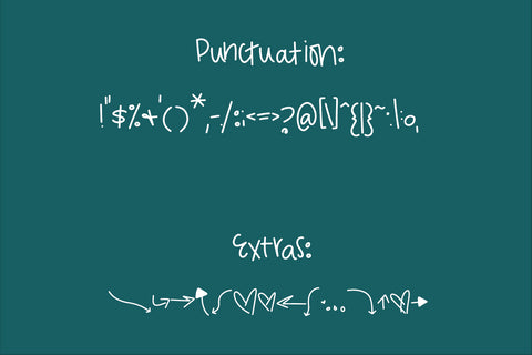 Letter Forever Font Kitaleigh 