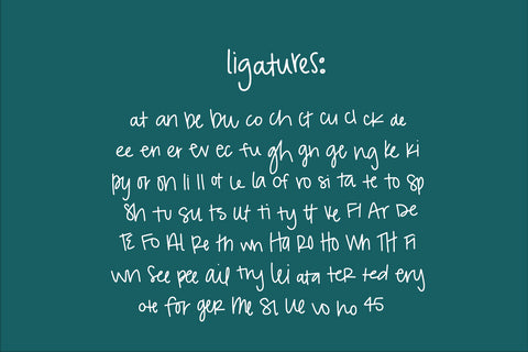 Letter Forever Font Kitaleigh 