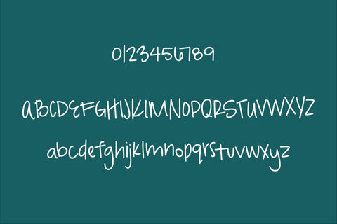 Letter Forever Font Kitaleigh 