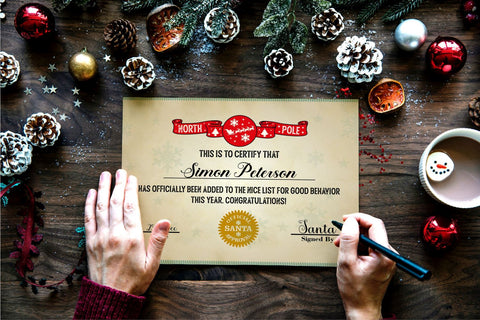 Letter From Santa Printable Santa Letter Printable Santa Certificate Letter Elf Adoption Printable Elf Adoption Letter Nice List Letter Digital Pattern Whistlepig Designs 