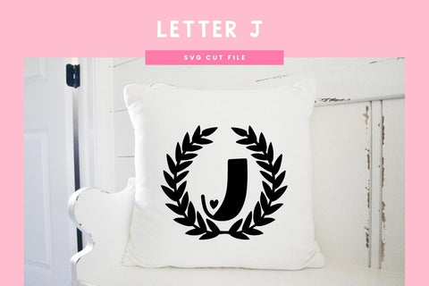 Letter J SVG Cut File | Alphabet Cutting Files SVG Illuztrate 