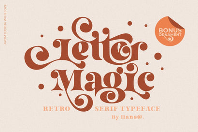 Letter Magic Font Hans Co 