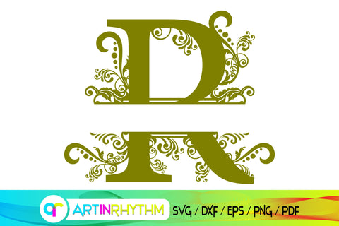 letter r, r monogram, letter monogram SVG Artinrhythm shop 