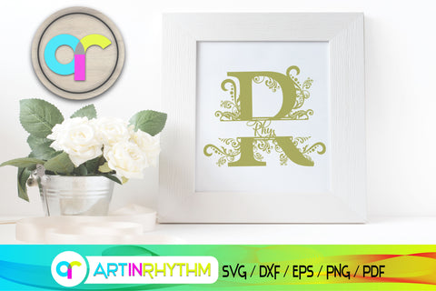 letter r, r monogram, letter monogram SVG Artinrhythm shop 