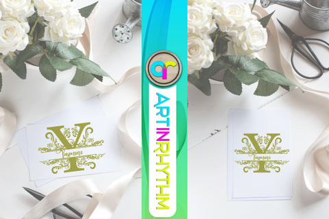 letter y, y monogram, letter monogram SVG Artinrhythm shop 