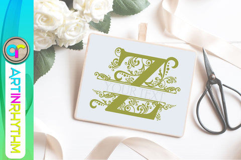 letter z, z monogram, letter monogram svg SVG Artinrhythm shop 