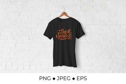 Lettering Back to school Sublimation LaBelezoka 