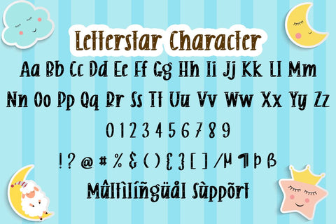 Letterstar Font Supersemar Letter 