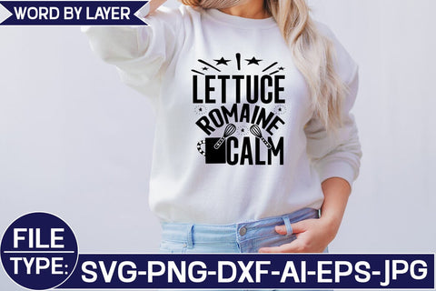 LETTUCE ROMAINE CALM SVG Cut File SVG Studio Innate 