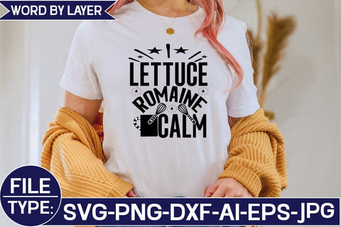 LETTUCE ROMAINE CALM SVG Cut File SVG Studio Innate 